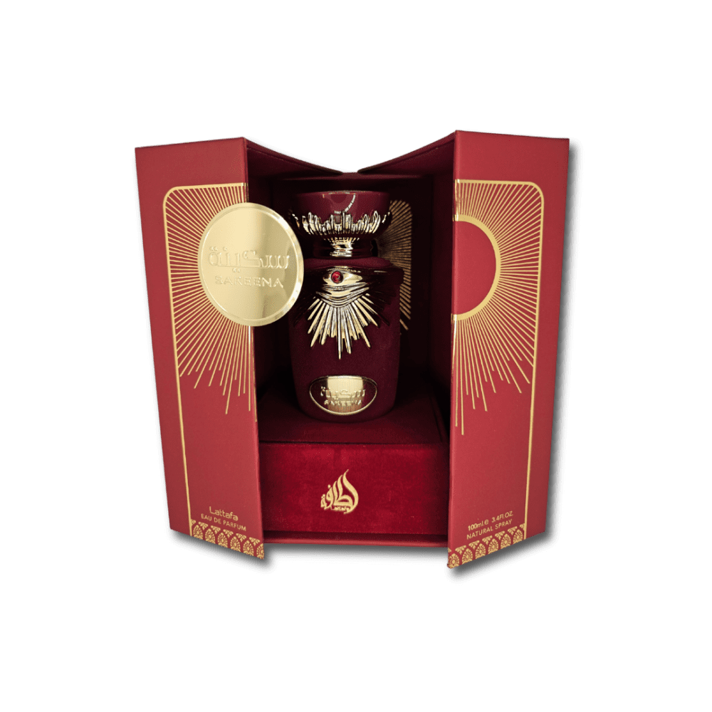 Lattafa Sakeena Perfume Box Open