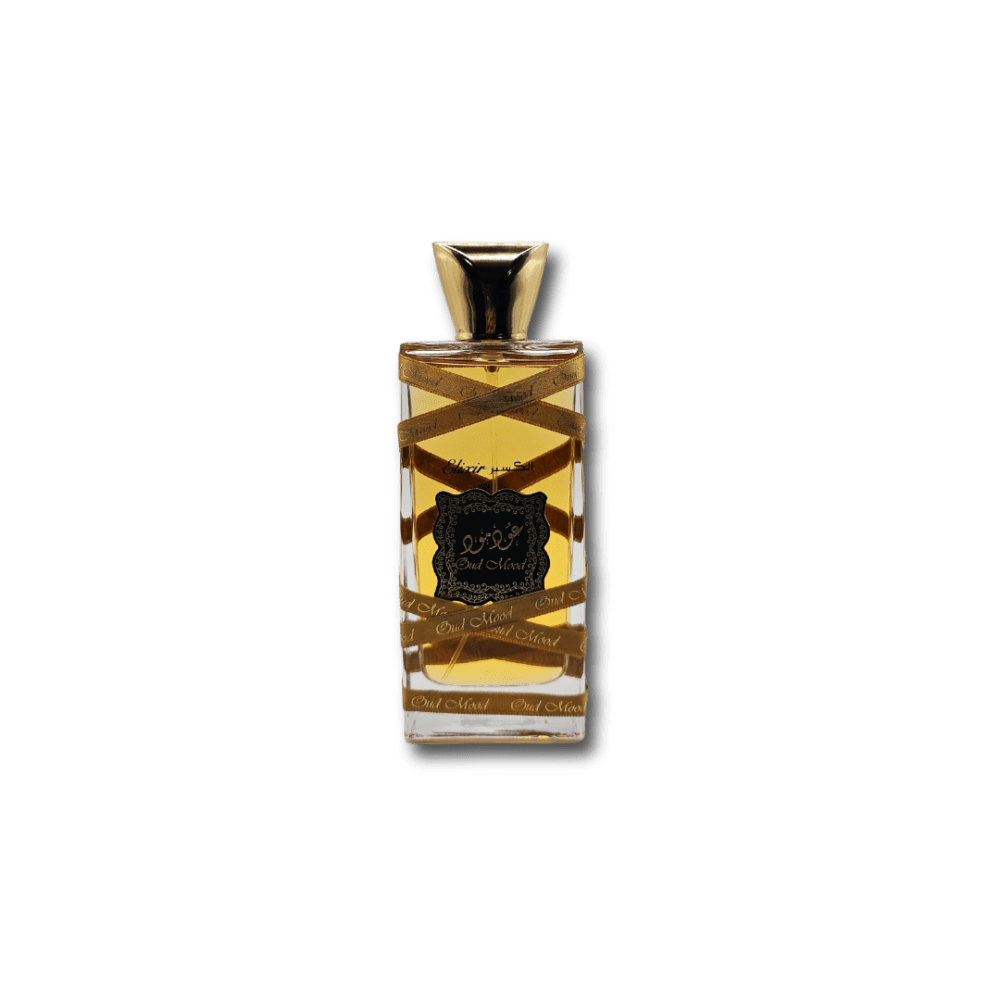 Oud Mood Elixir Lattafa Perfume Bottle