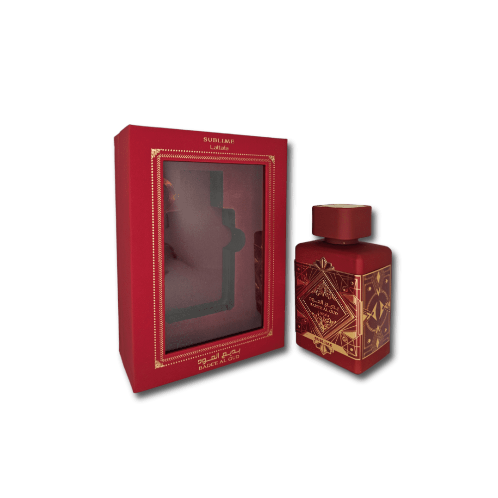 Lattafa Badee Al Oud Sublime Perfume Box