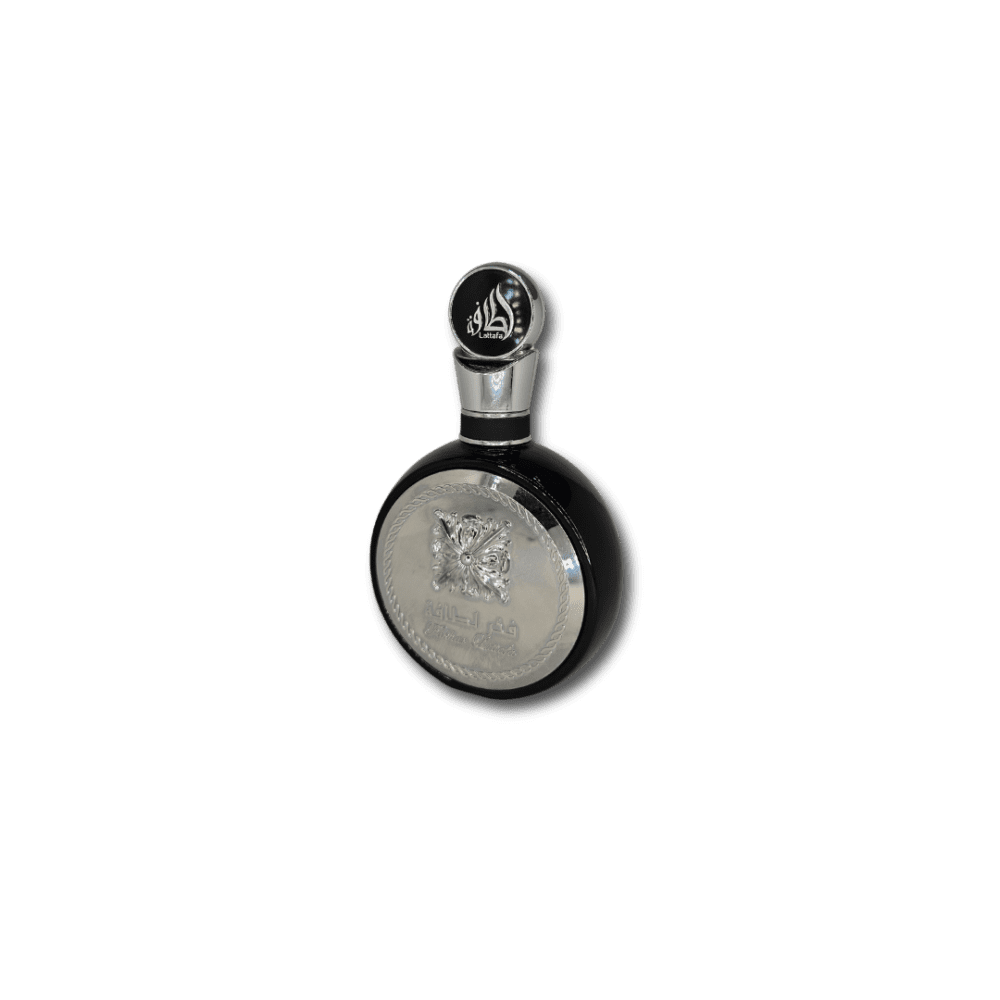 Lattafa Fakhar Silver Perfume Bottle