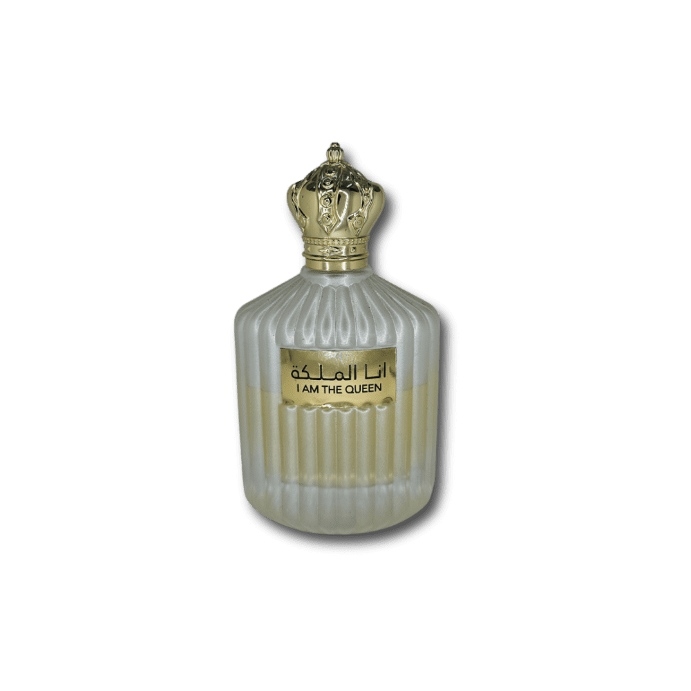 I am the queen lattafa perfume bottle