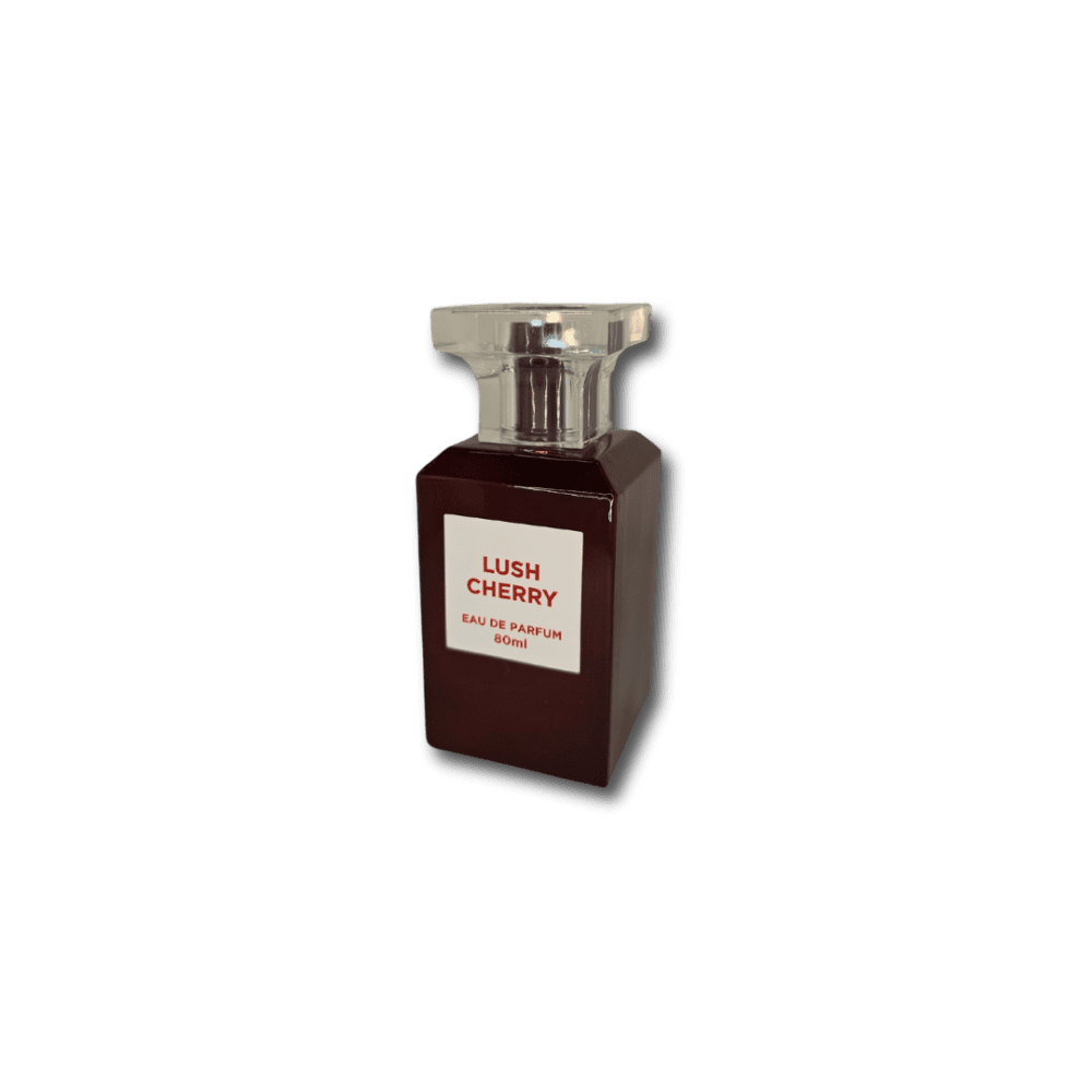 Fragrance World Lush cherry perfume Bottle