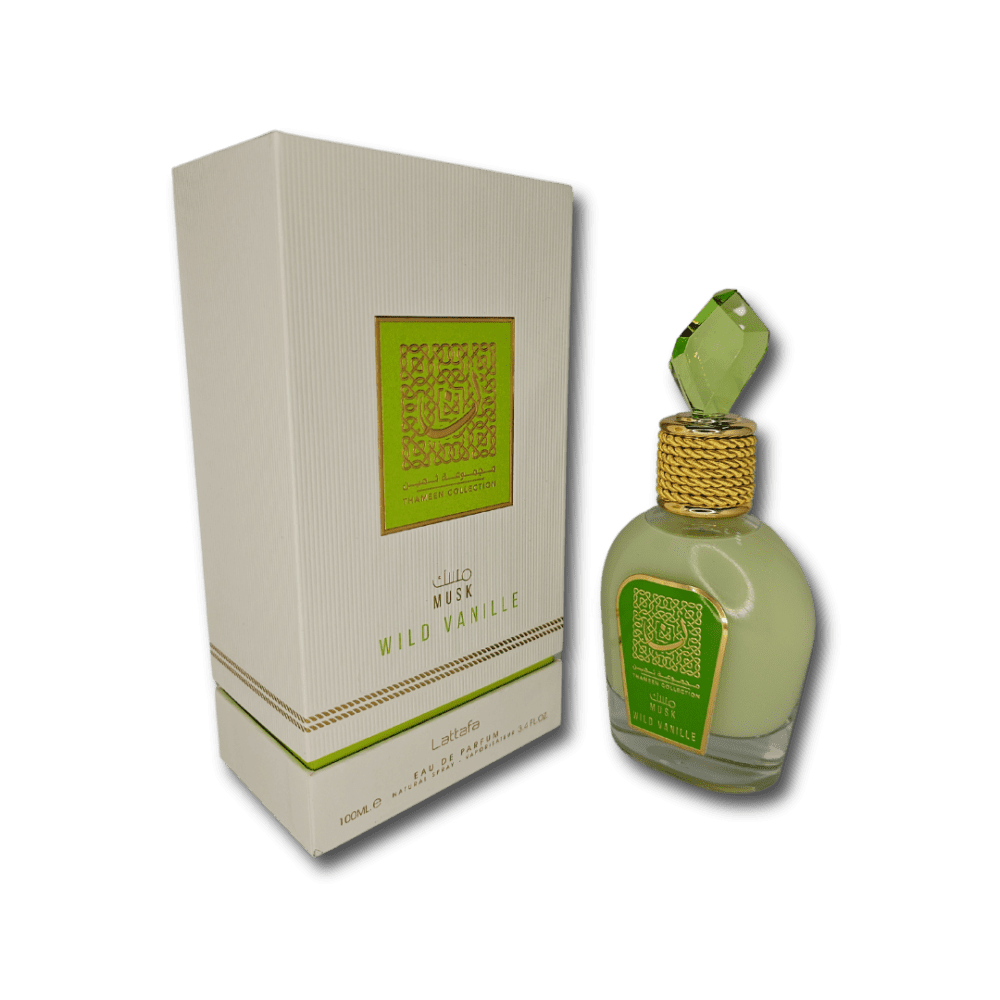 Lattafa Thameen Collection Wild Vanille Perfume Box