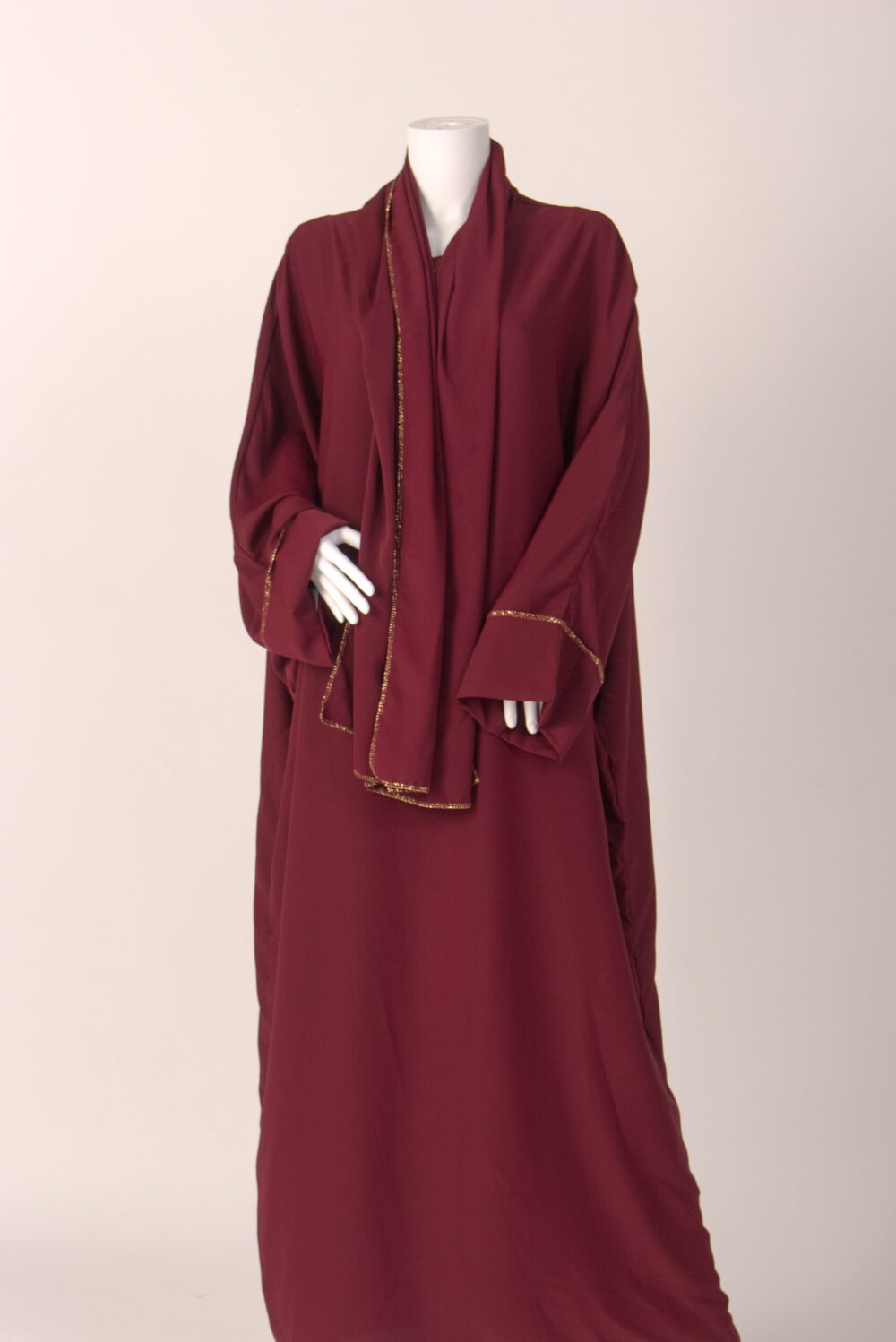 Prayer Abaya Red Front